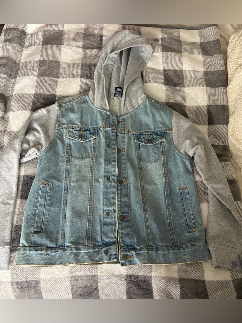 Big kids Light Blue Denim Jacket